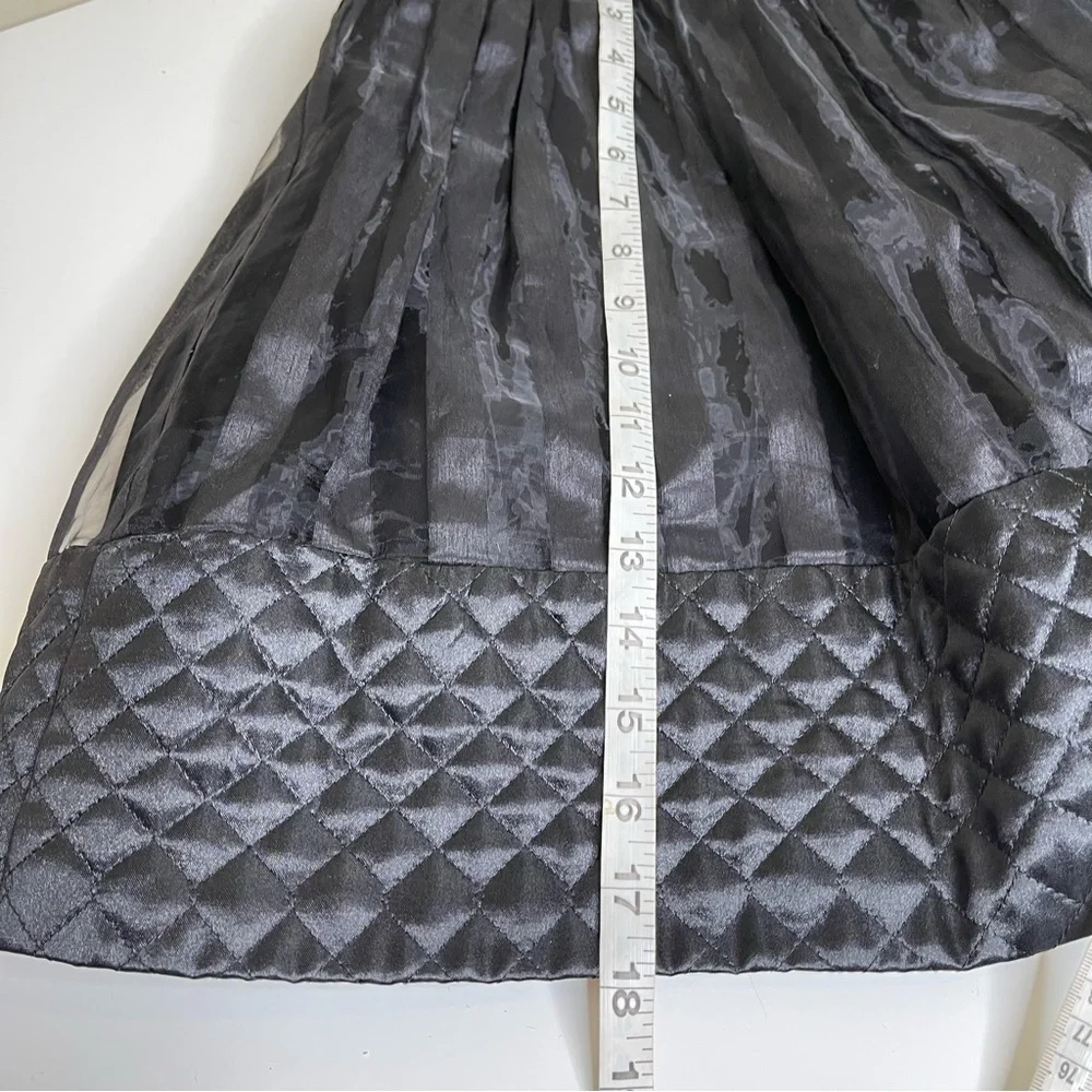 Betsy Johnson black skater skirt